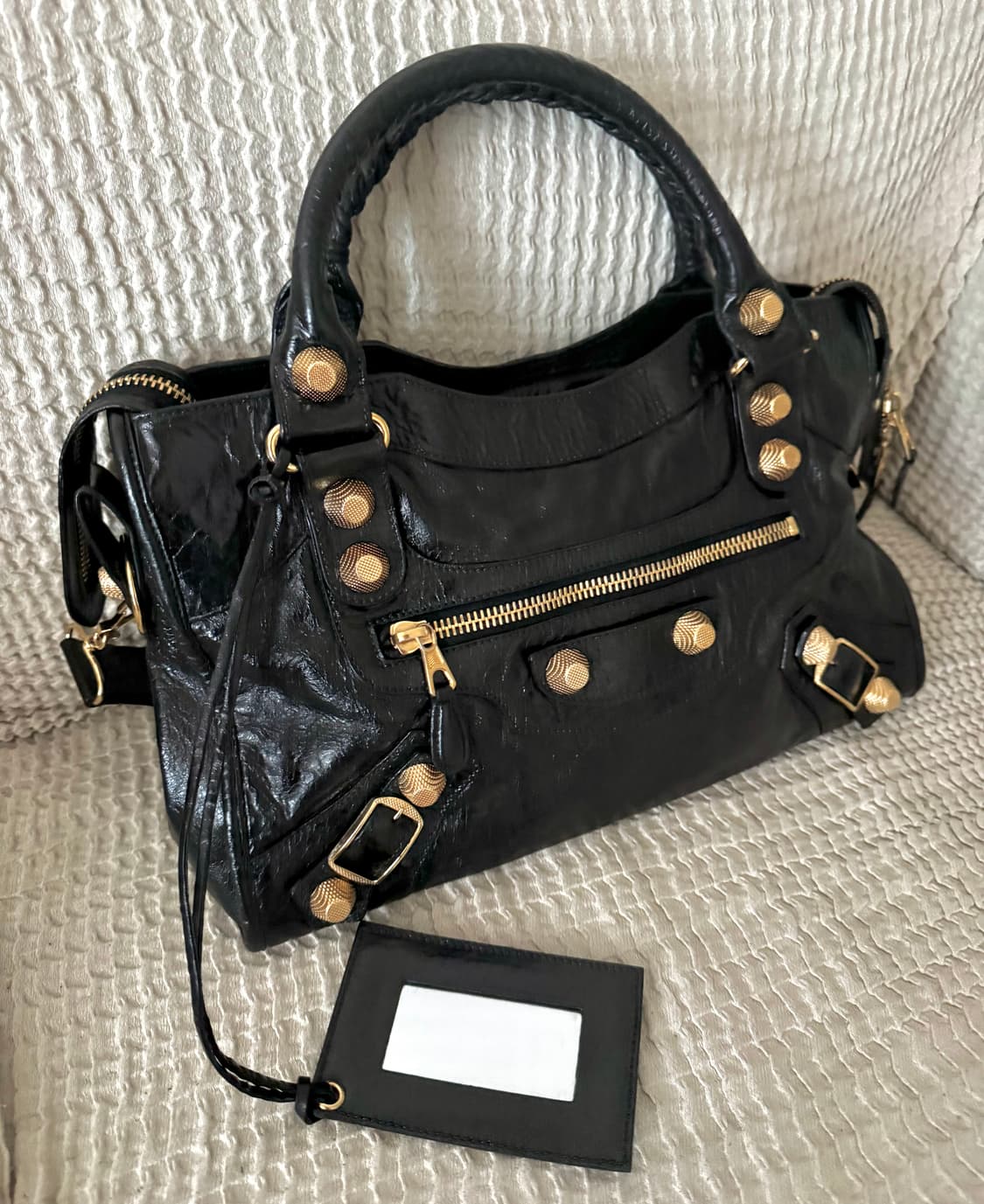 발렌시아가 자이언트 모터백 시티백 M 상품이미지2