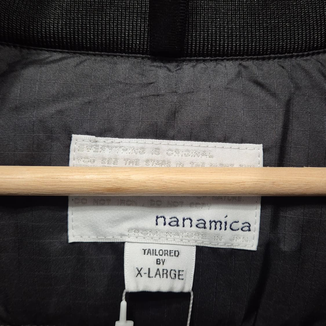 나나미카 고어텍스 숏다운 블랙 XL 상품이미지2