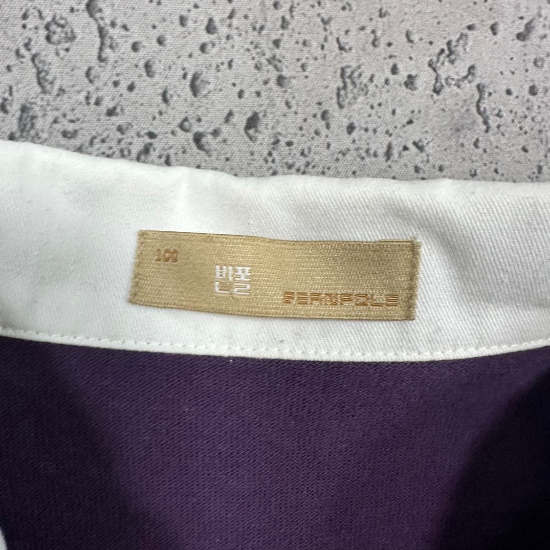 ✨ (바배) 빈폴 단가라 럭비티 롱슬리브 상품이미지3