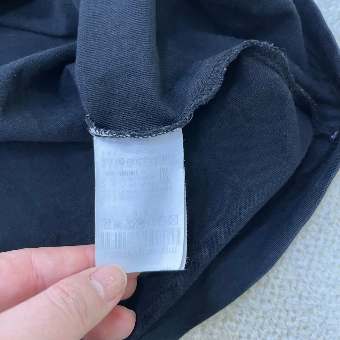 M 휠라 빅로고 반팔 티셔츠 0414M 상품이미지3