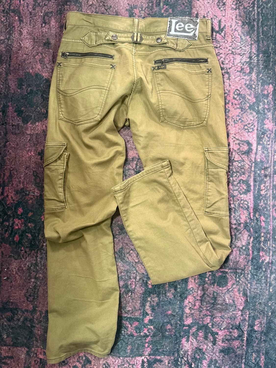 일본판 Lee 백스트랩 카고팬츠 코디세트  상품이미지10