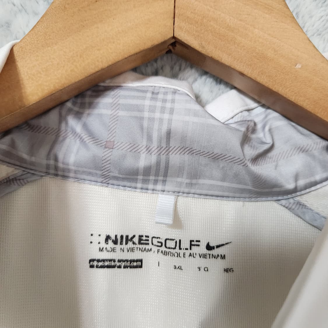 H379 [3XL] 나이키 골프 반집업 바람막이 상품이미지3