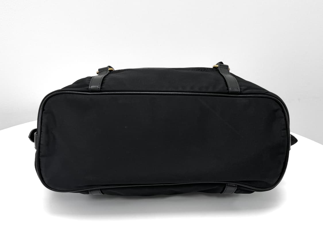 프라다 나일론 사피아노 레더 보스턴백 상품이미지7