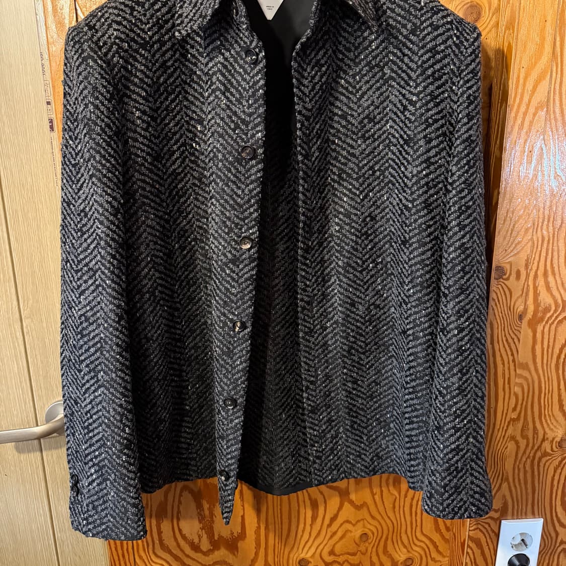 보테가베네타 2023 f/w 물리네 헤링본 울 자켓  상품이미지5