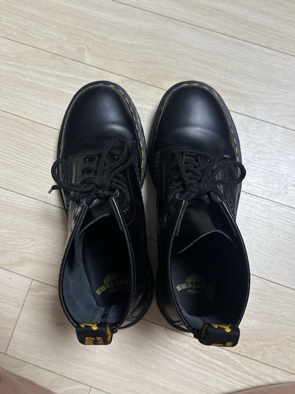 닥터마틴 1460 8홀 벡스 블랙 스무스 270 상품이미지3