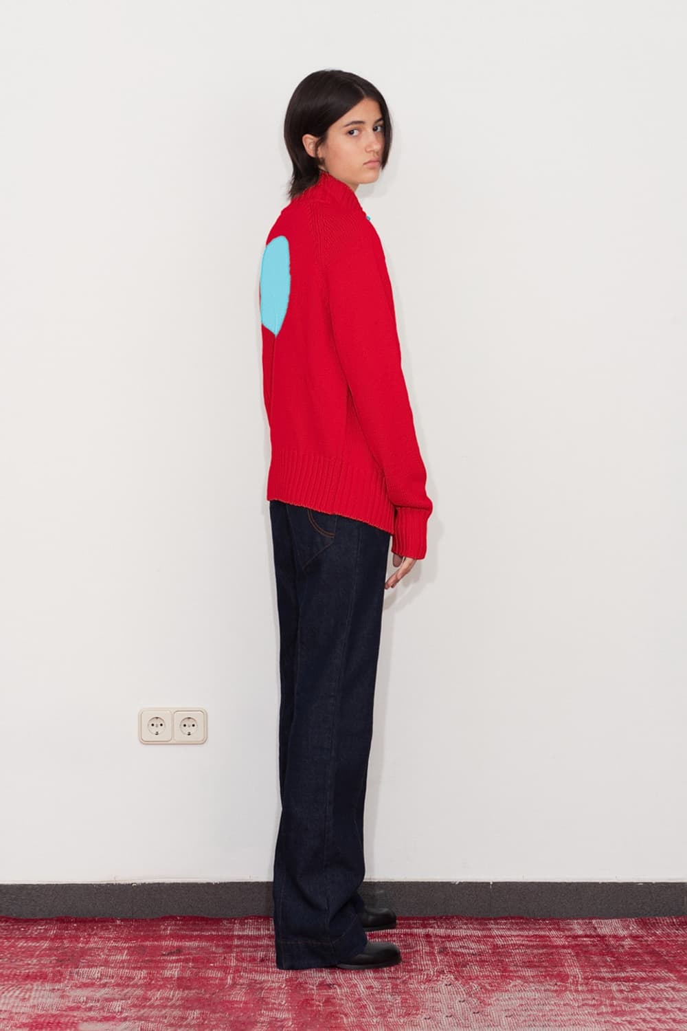 [2]에드워드 커밍 Chakra 가디건/레드 상품이미지3