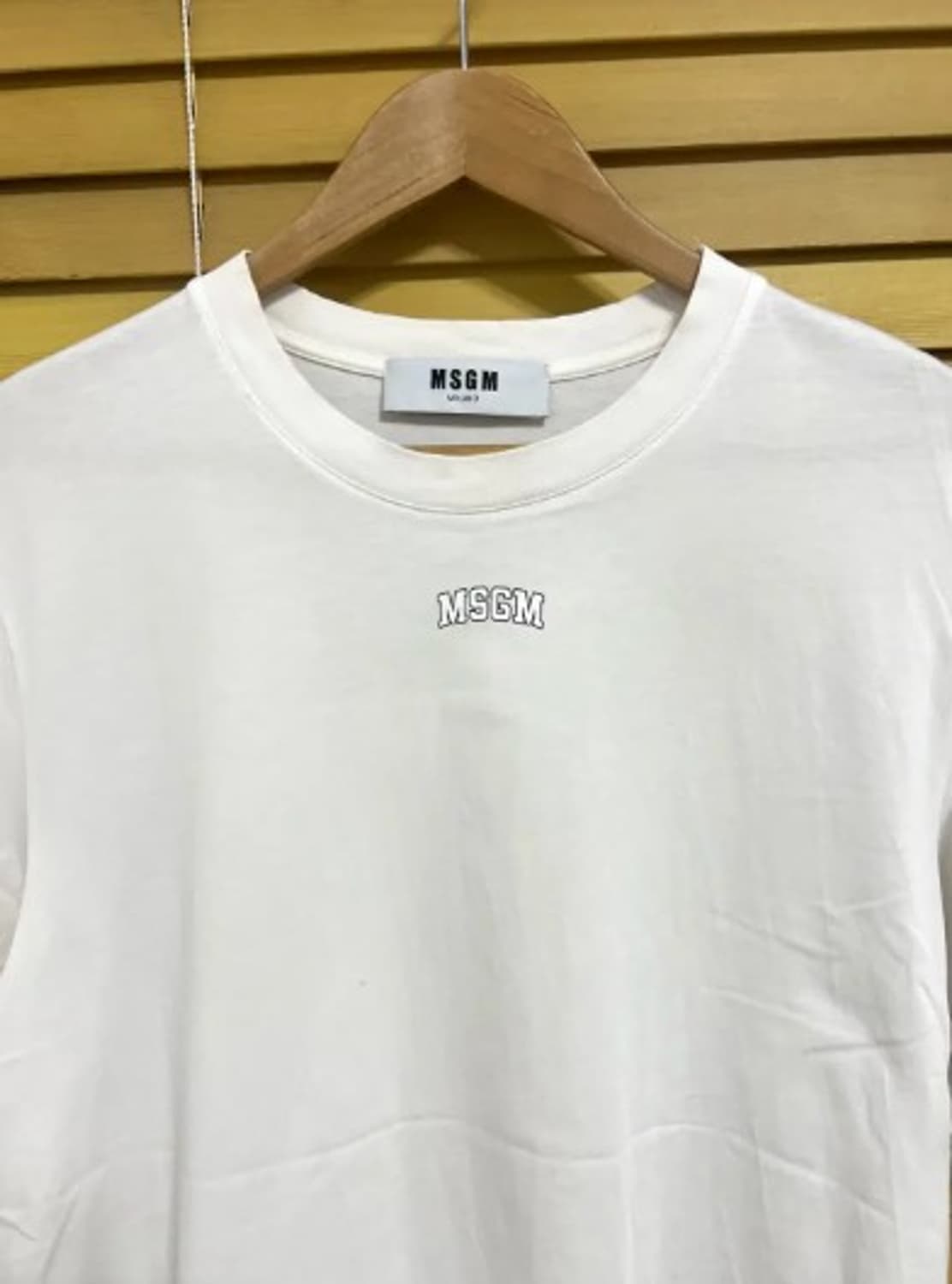 MSGM 엠에스지엠 남성 라운드반팔티셔츠 M 상품이미지1