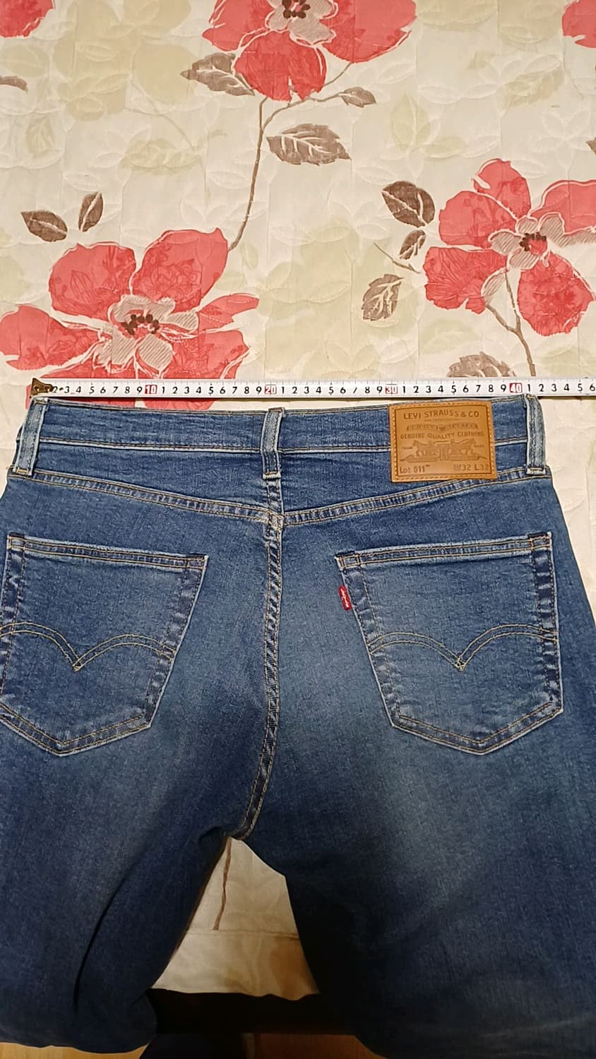 리바이스 511 잘늘어나는 스판청바지 32인치 기장104 상품이미지7