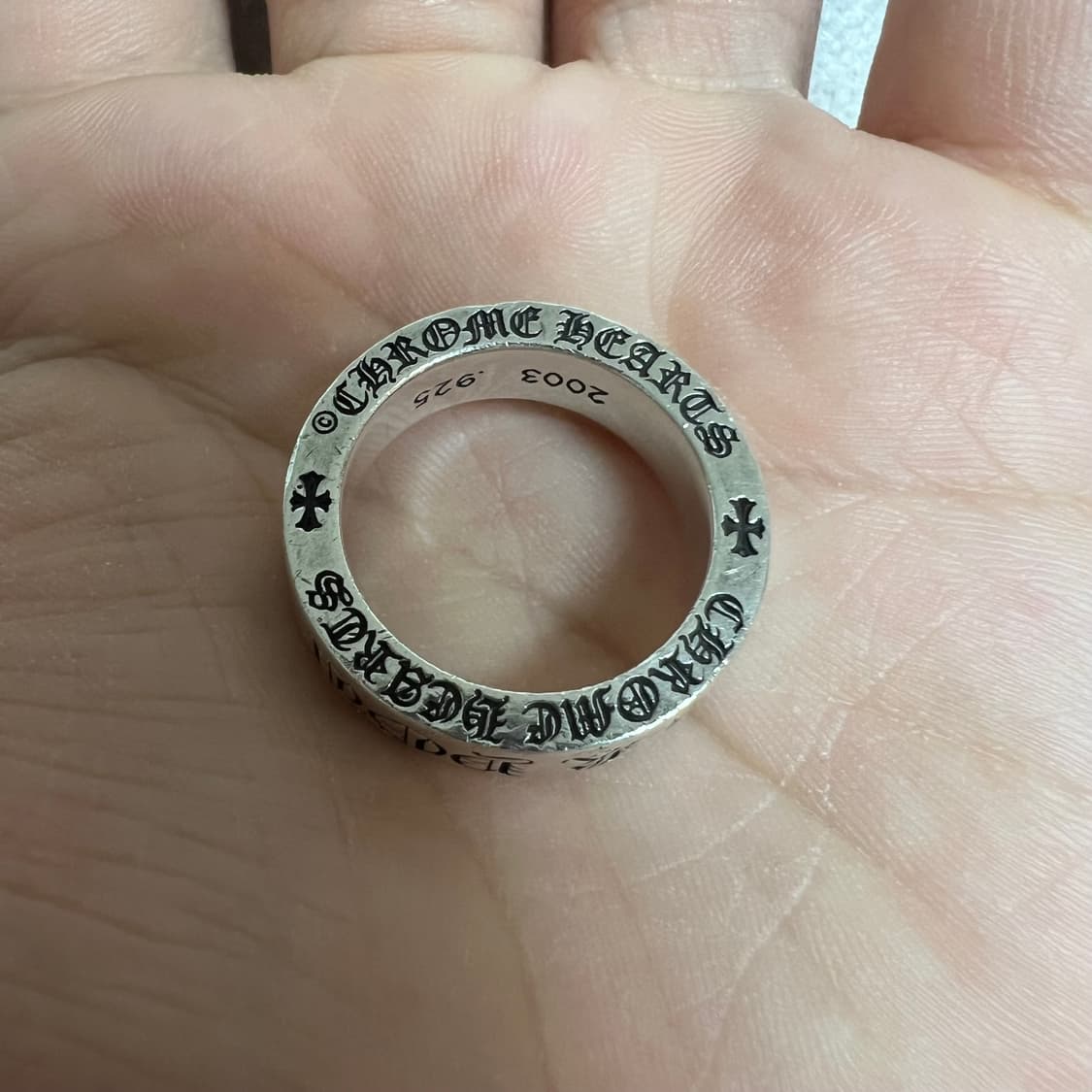 크롬하츠 퍽유링 US7사이즈 판매합니다  상품이미지6