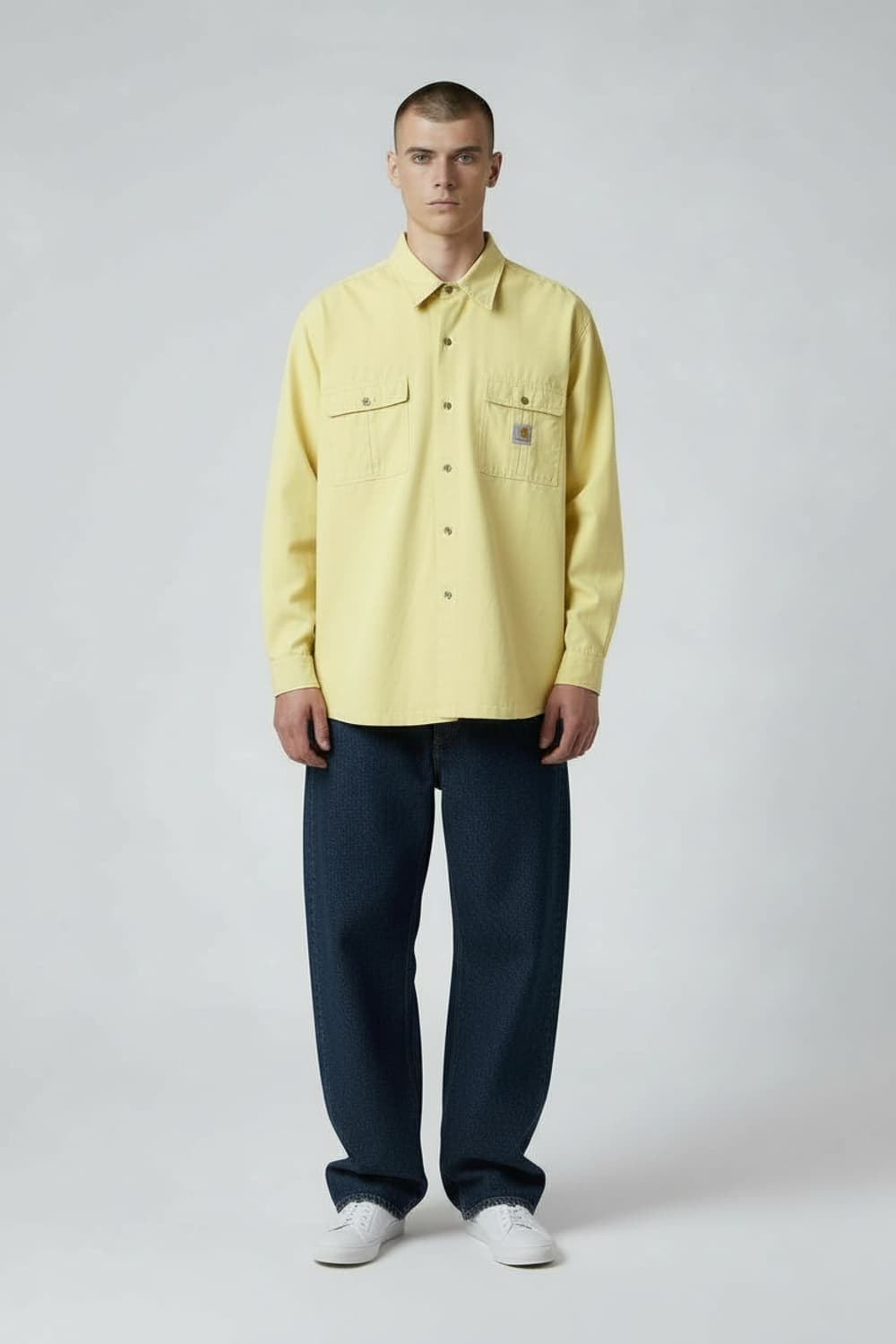 [XL] 칼하트 레몬 더블포켓 오버핏 긴팔셔츠 상품이미지3