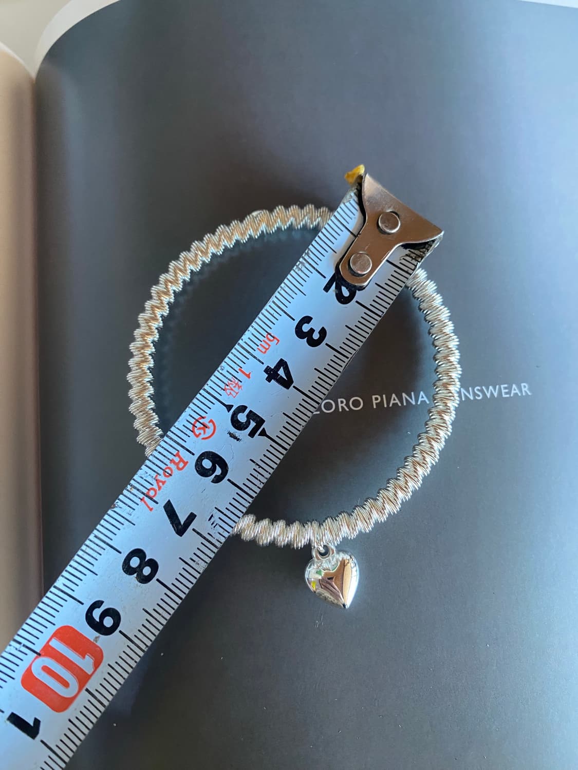 빈티지 하트 스프링 팔찌 상품이미지5