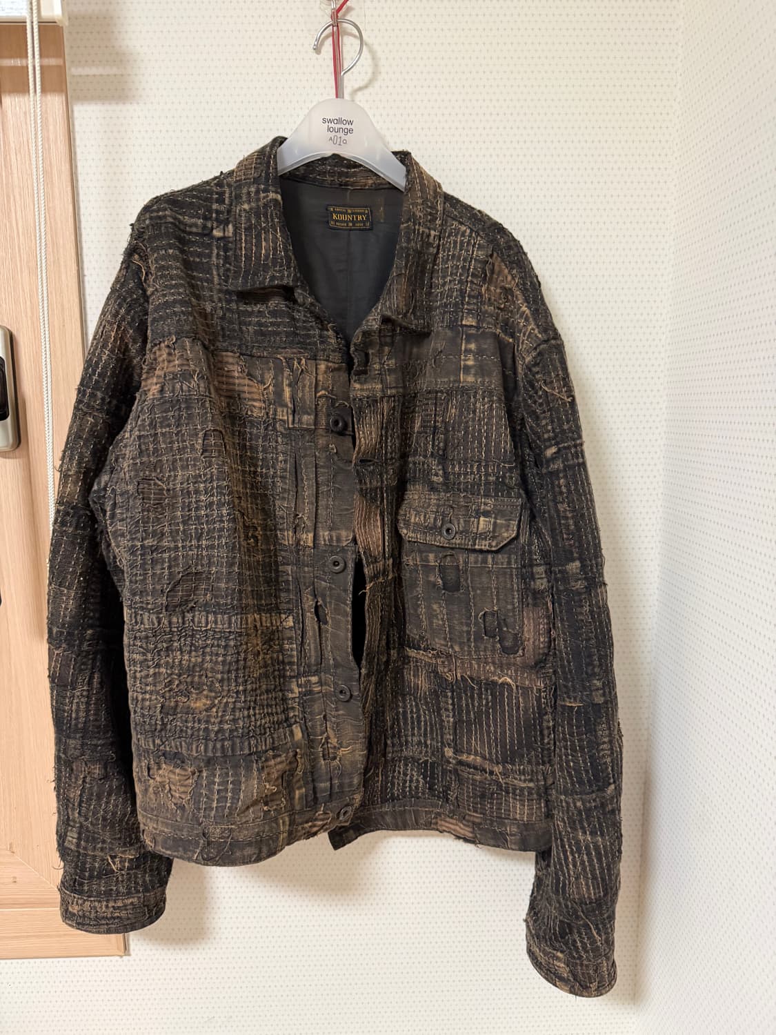 [4]캐피탈 블랙보로자켓 상품이미지1