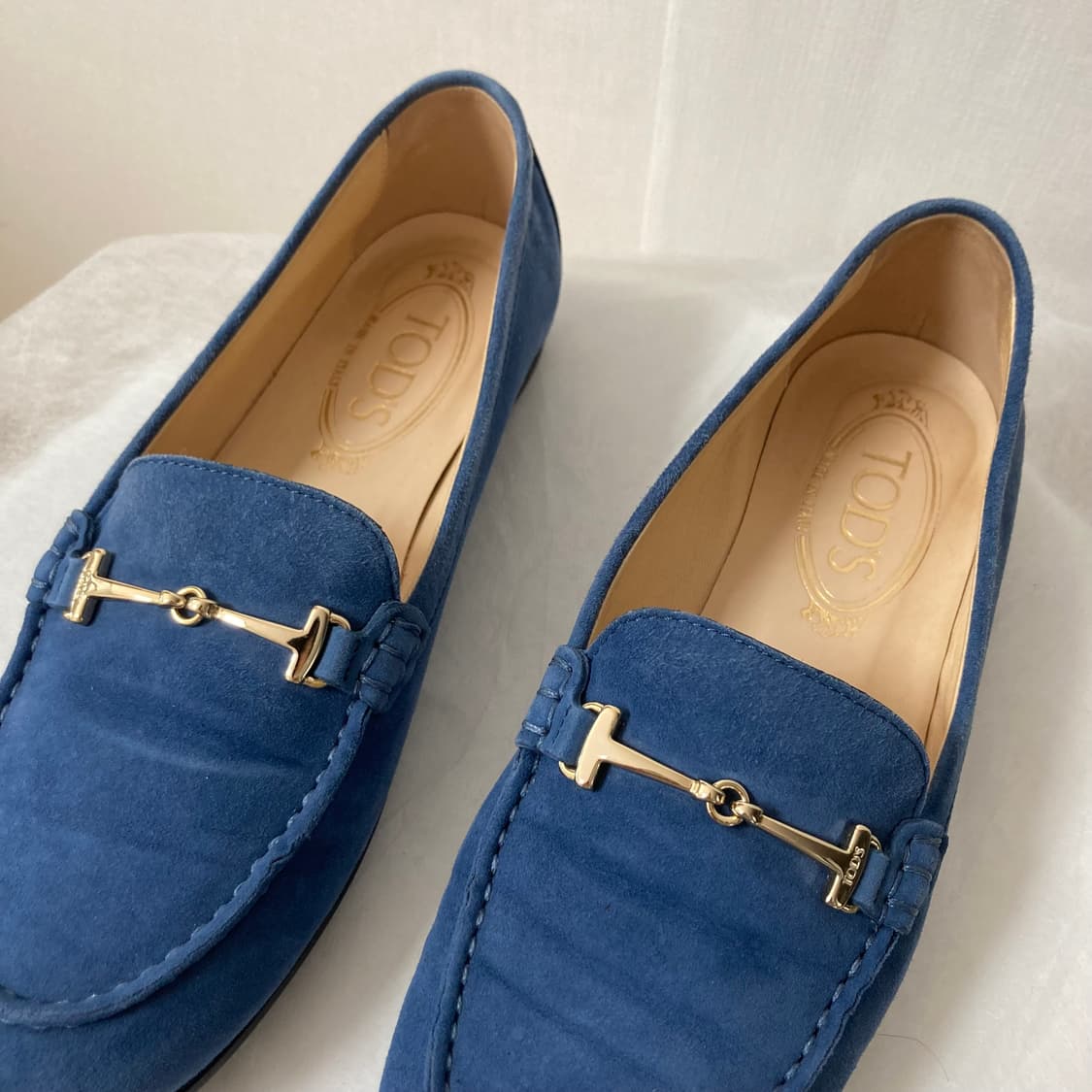 거의새것) 정품 토즈 여성 스웨이드 드라이빙 슈즈 로퍼 235 상품이미지2