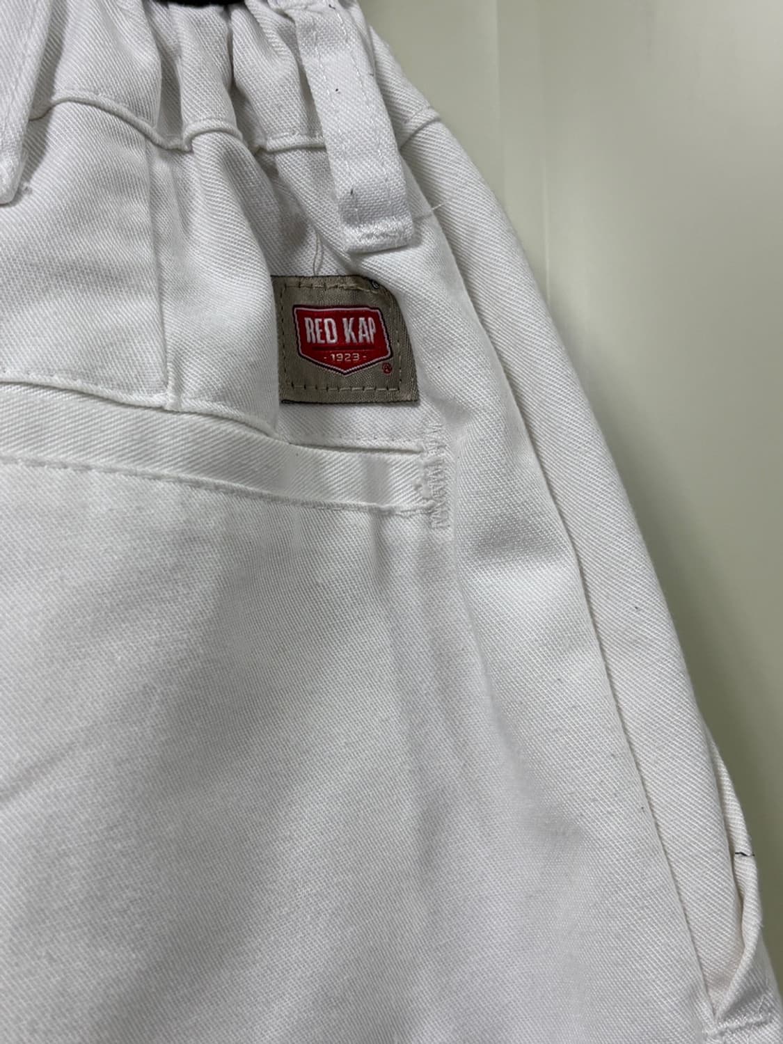 레드캡(Red Kap) 화이트 워크 팬츠 상품이미지4