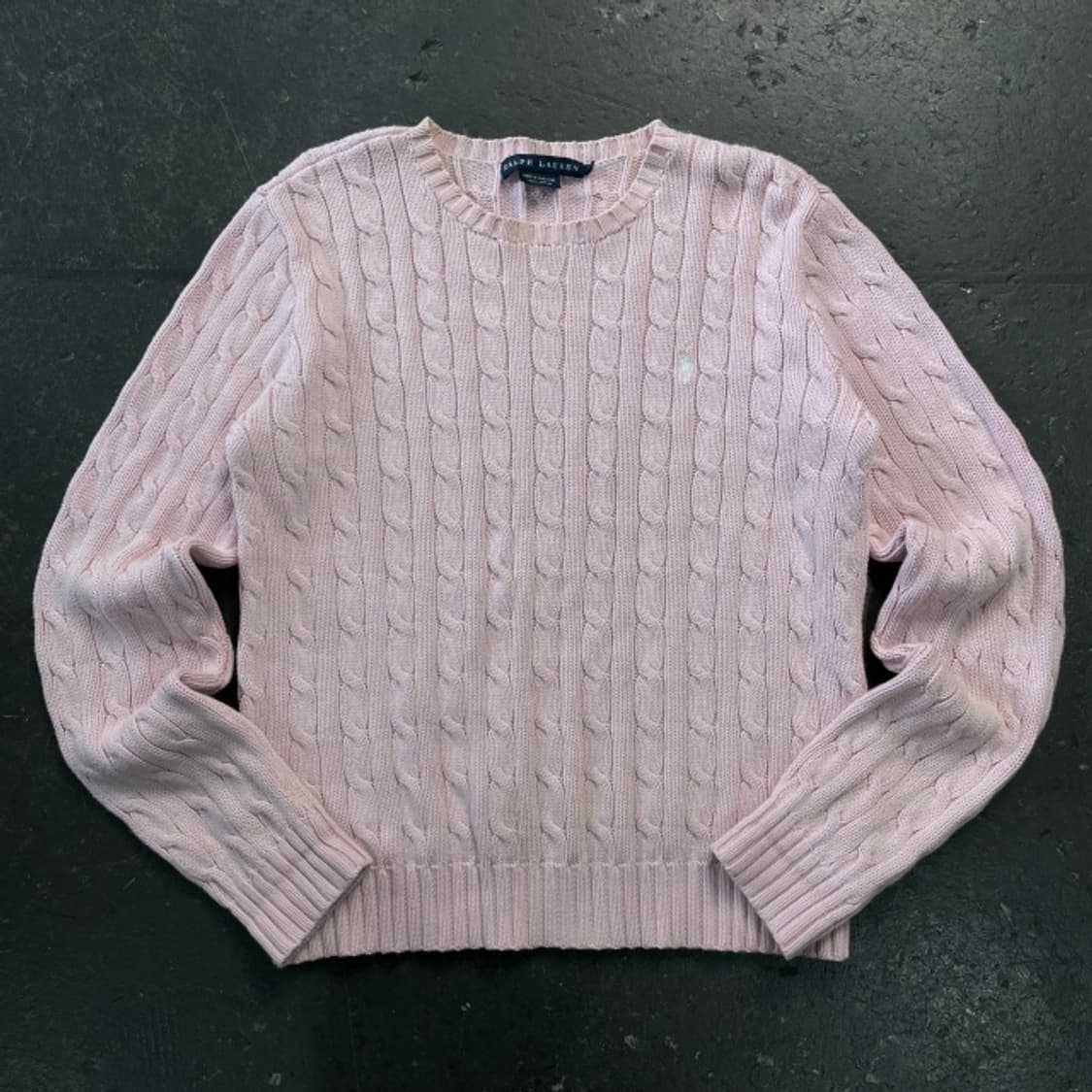 95 폴로 꽈배기 니트  상품이미지1