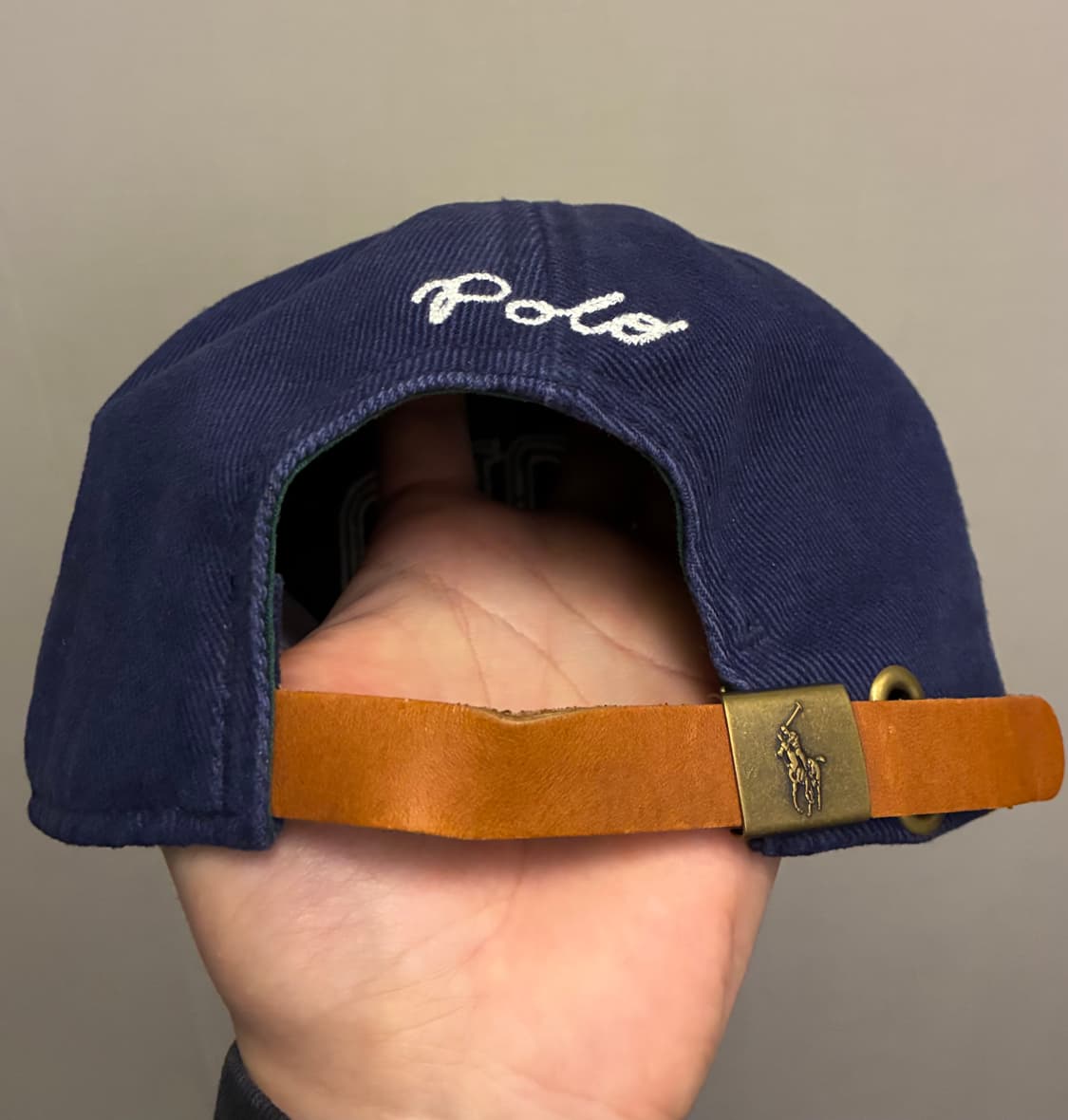 (F)POLO 폴로랄프로렌 트윌 1967 로고 투톤 볼캡 모자 폴로모자 상품이미지6