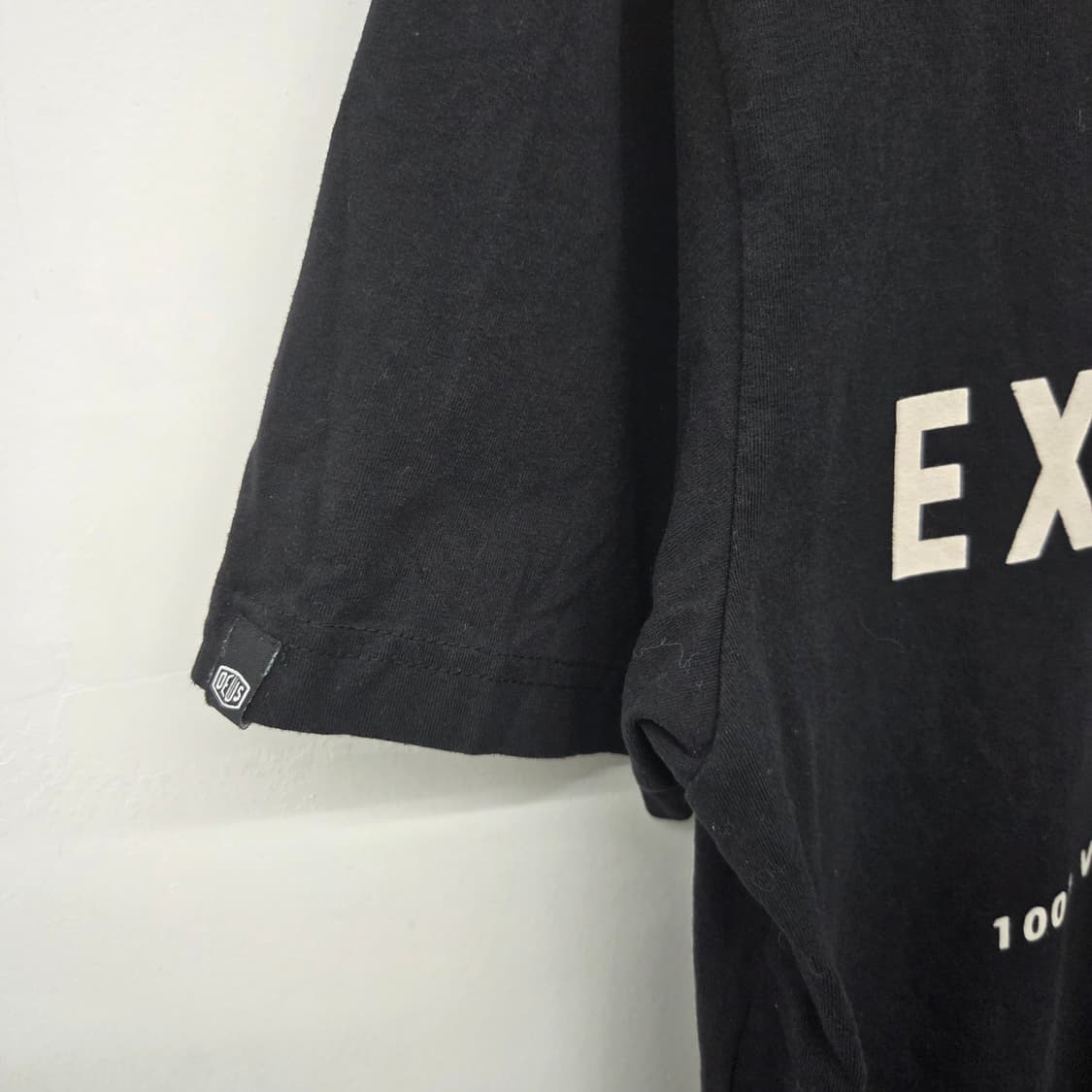 데우스 엑스 마키나 블랙 반팔 티셔츠 스컬 프린팅 남m 상품이미지8