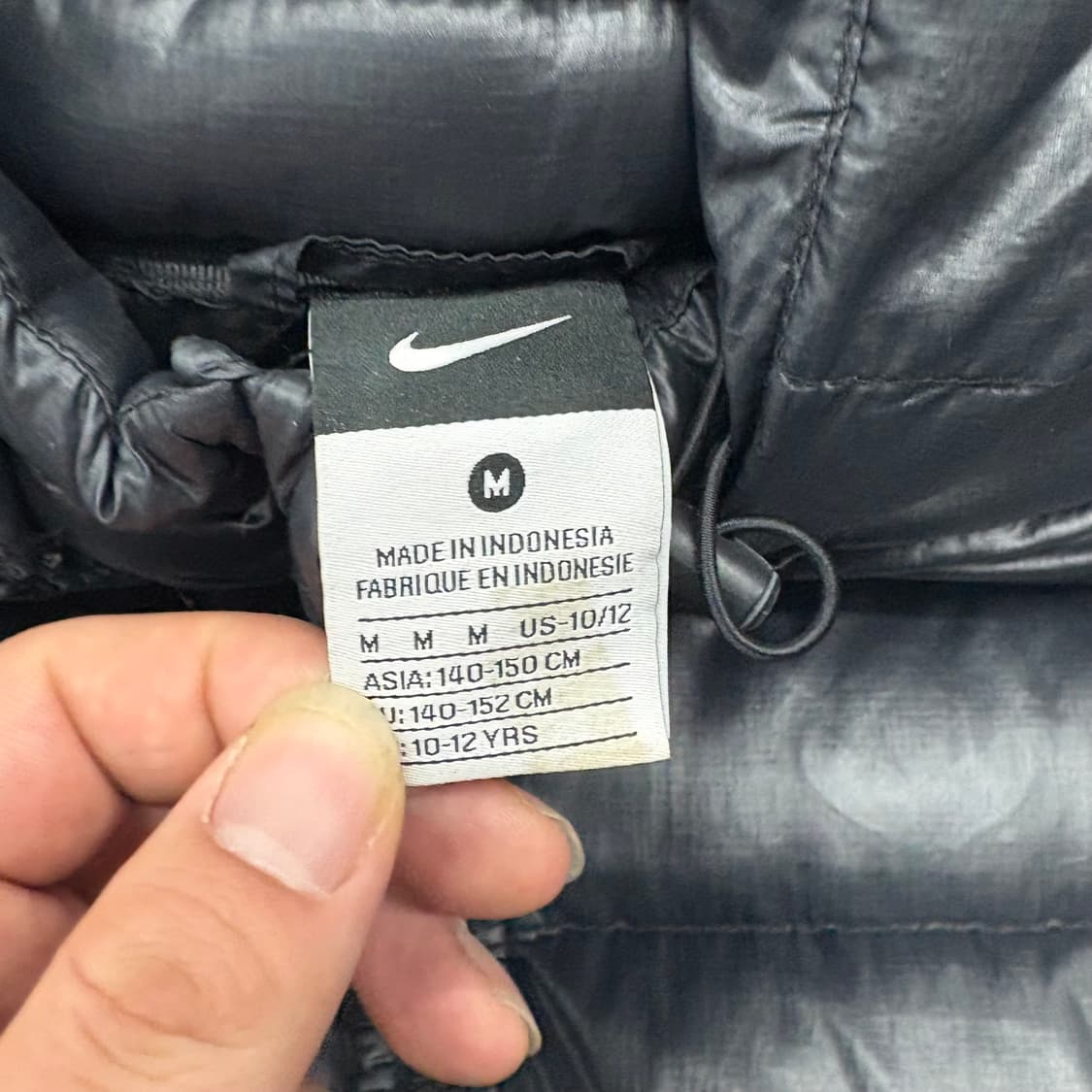 (55)나이키크롭경량후드패딩 상품이미지5