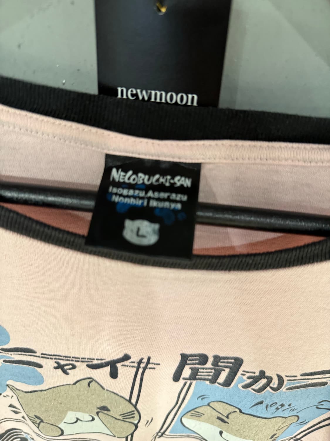 Necobuchi-san printing long sleeve 상품이미지7