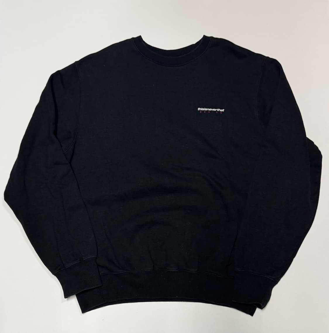 디스이즈네버댓 뒷프린팅 스웻 맨투맨 L 상품이미지2
