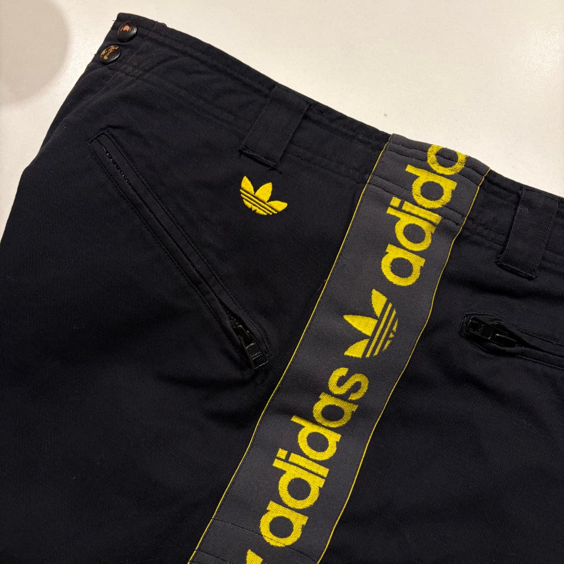 [M] 00s 아디다스 블랙 트랙 팬츠 사이드 로고 C687 상품이미지4