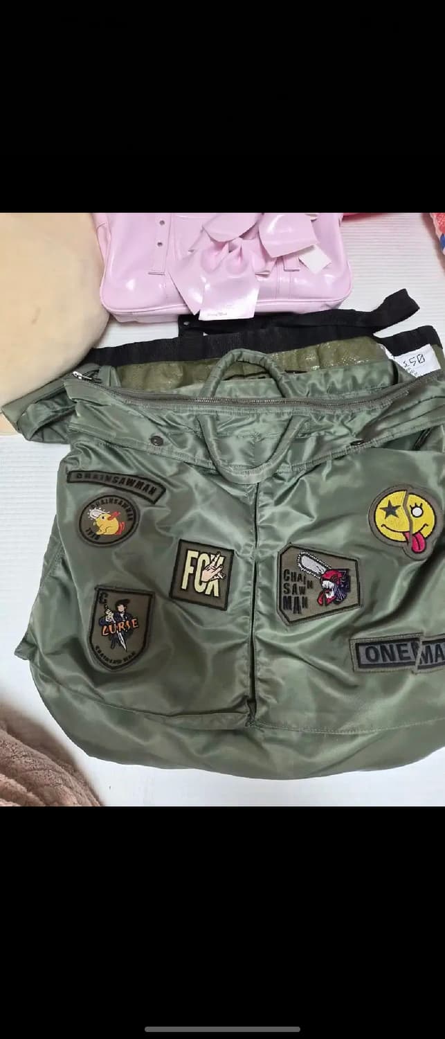 avirex 헬멧백 onmade 체인소맨 콜라보 상품이미지2