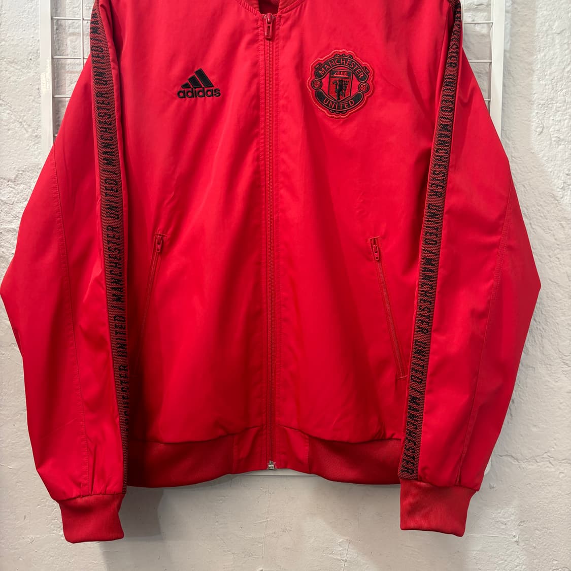 아디다스 19-20 맨체스터 유나이티드 앤섬 자켓 XL 상품이미지5