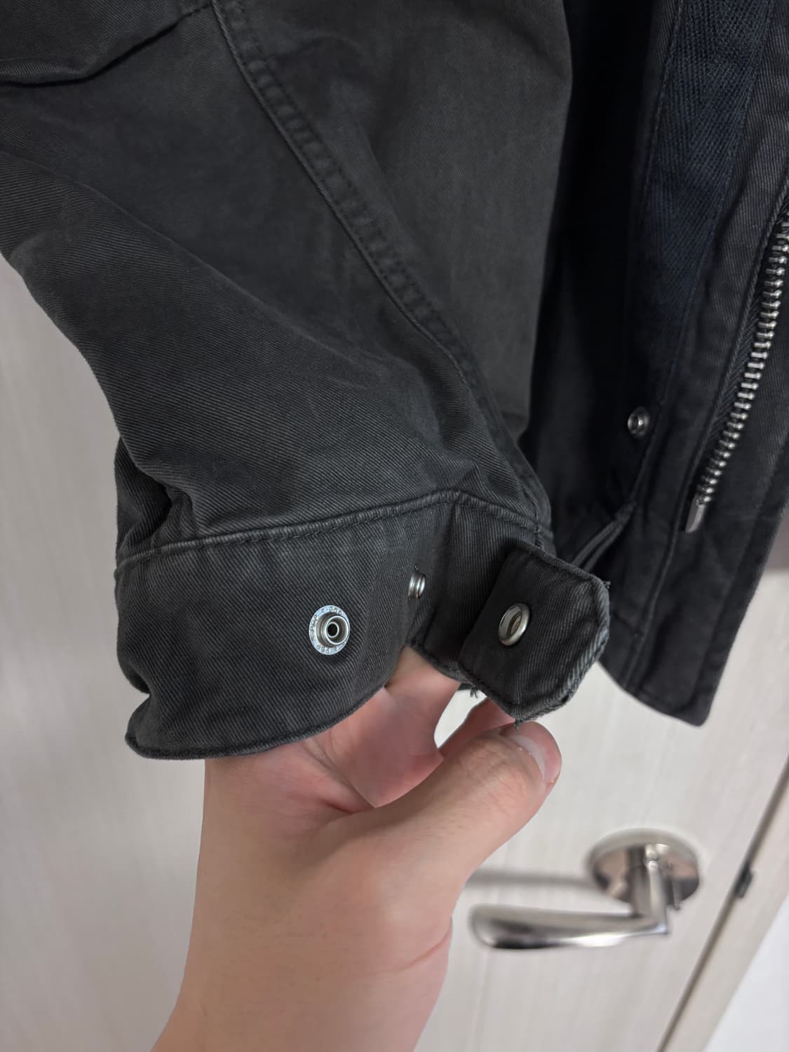 M(100-105) 자라 ZARA 빈티지 워싱 후드 자켓 상품이미지5