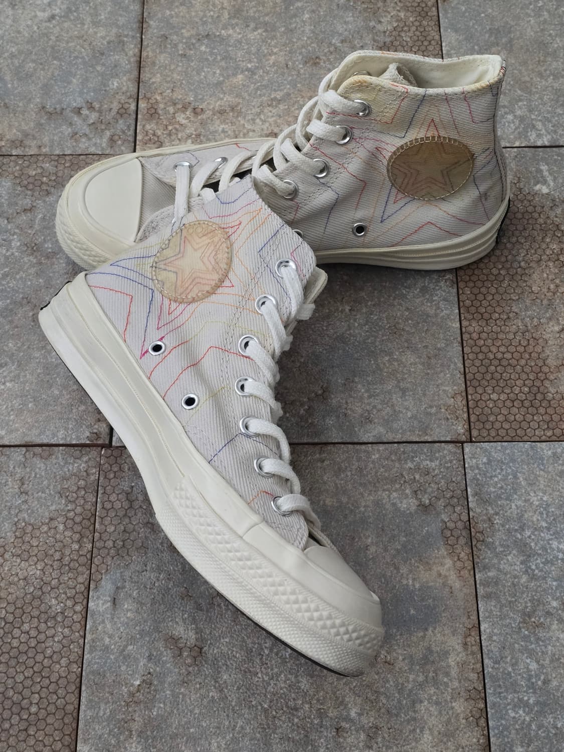 (240)컨버스 척 70 익스플로딩 스타 하이 상품이미지3