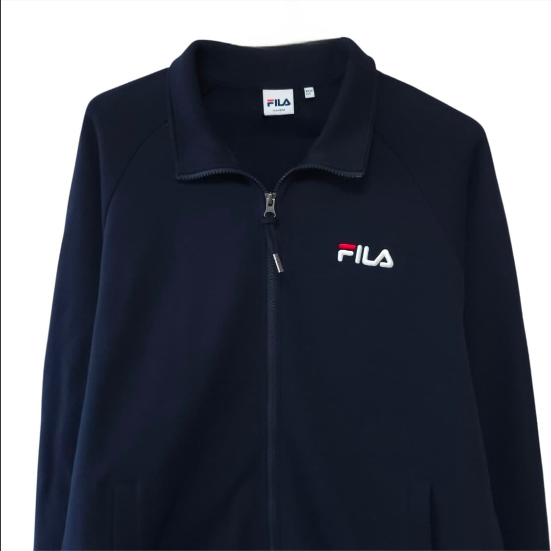 휠라 네이비 져지트랙탑 100-105 러닝 저지 상품이미지2