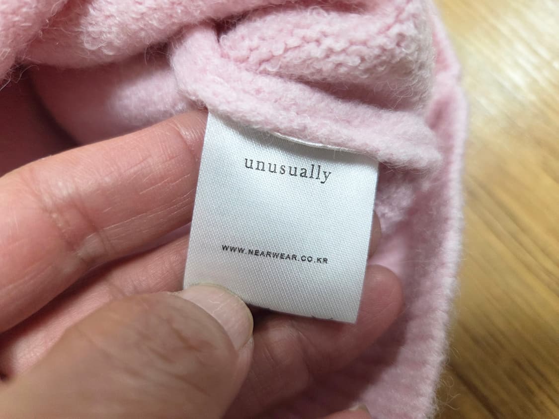 언유즈얼마켓(unum) 니트가디건 프리사이즈 새상품 상품이미지7