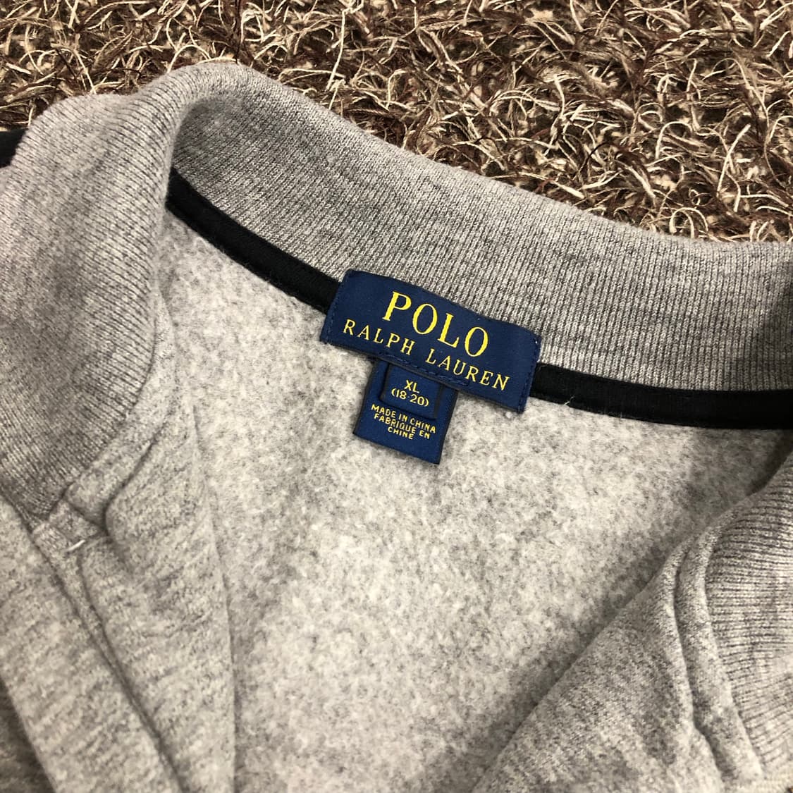 폴로 랄프로렌 보이즈 하프집업 맨투맨 상품이미지5