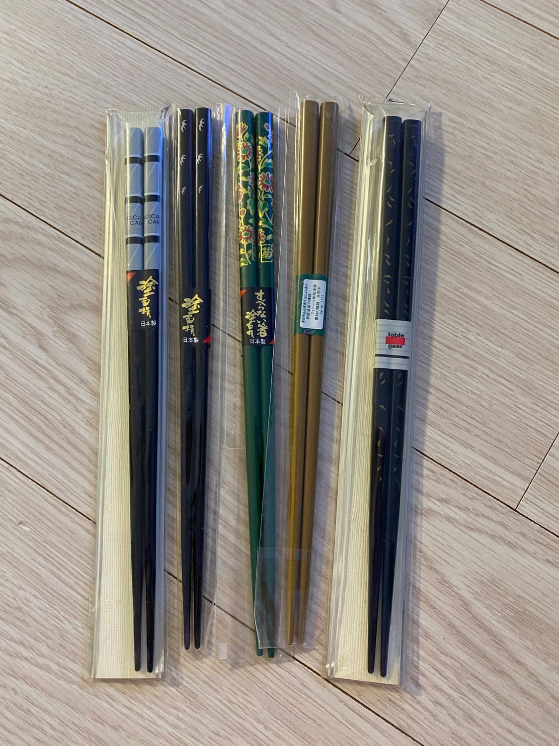 일본 나무젓가락 5인세트 상품이미지1