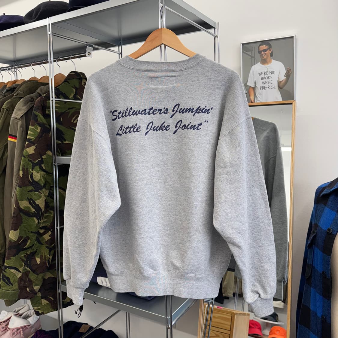 80s 러셀 빈티지 스웻셔츠 맨투맨 made in USA (L)  상품이미지4