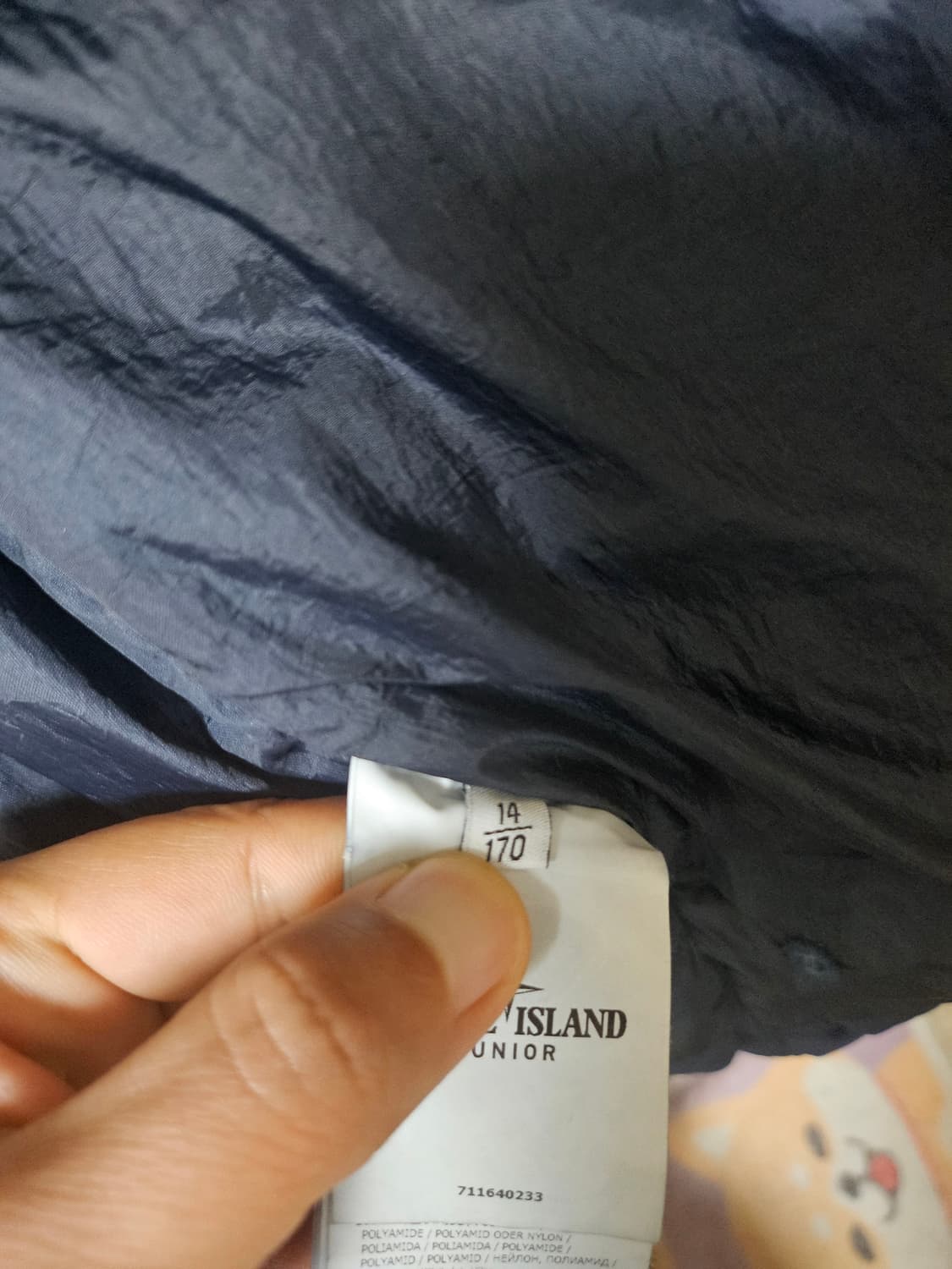 스톤아일랜드 주니어170/14세 구스다운 패딩 상품이미지6