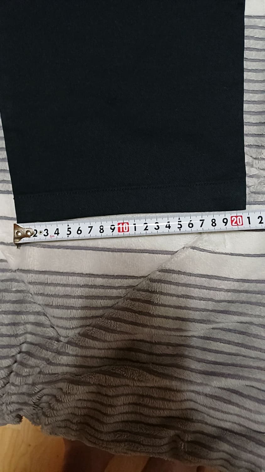 무신사 미사용 블랙팬츠 33인치 기장107 상품이미지10