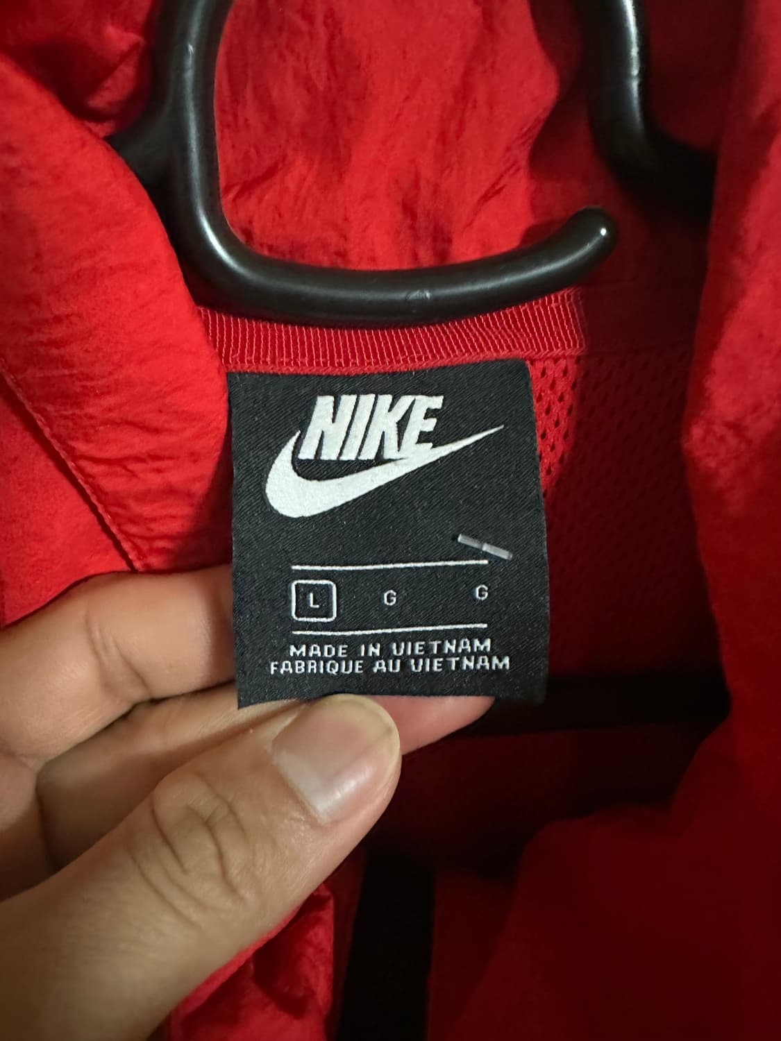 나이키 빅스우시 우븐 자켓 L 판매 상품이미지2