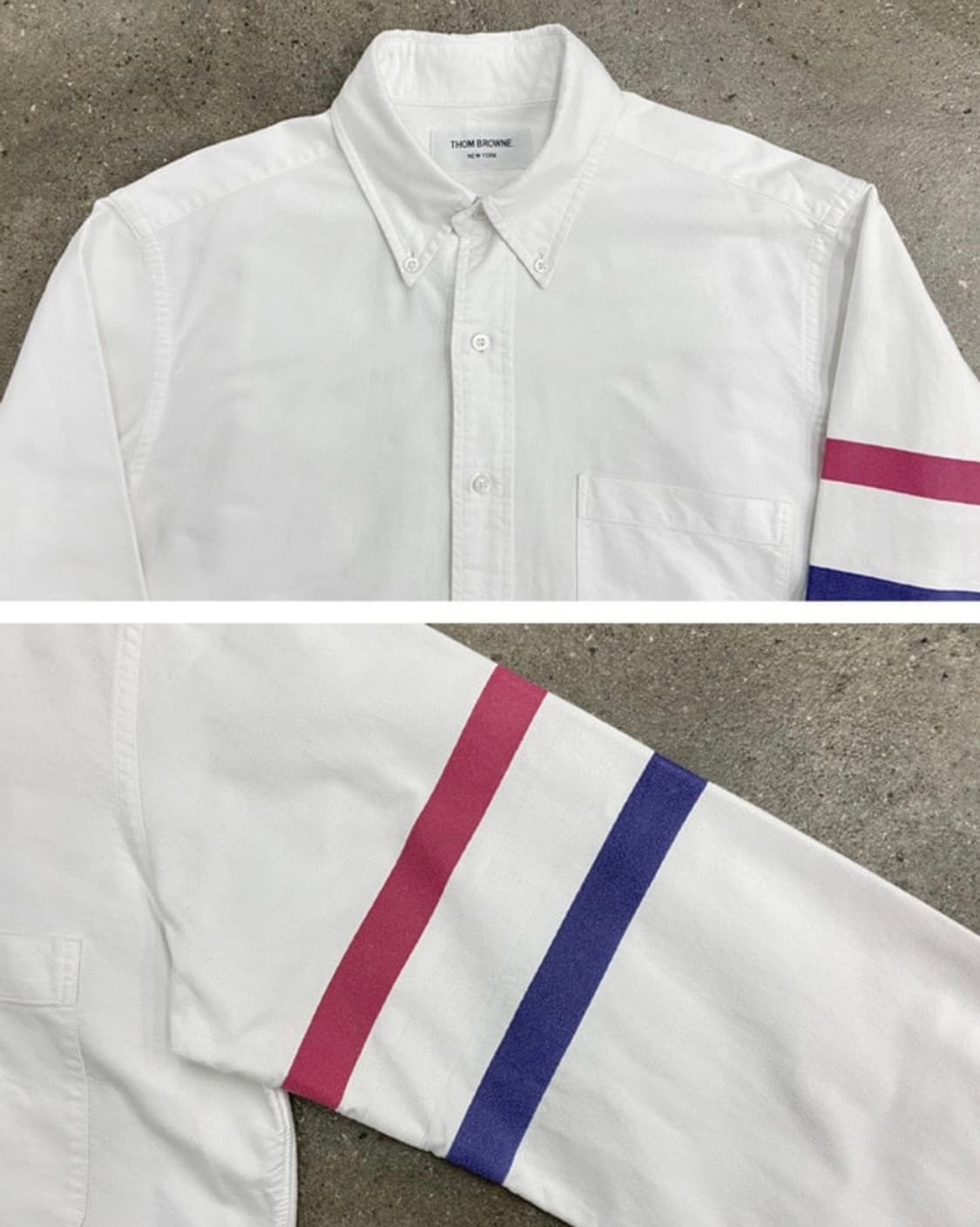 톰브라운 삼선 옥스포드 셔츠 상품이미지3