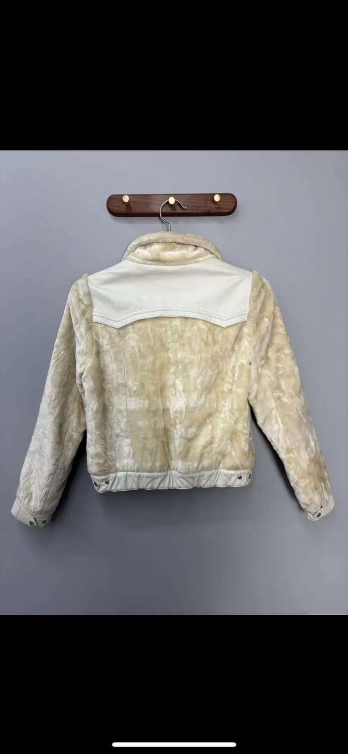 베네통 퍼 가죽디테일 자켓 H1789 상품이미지4