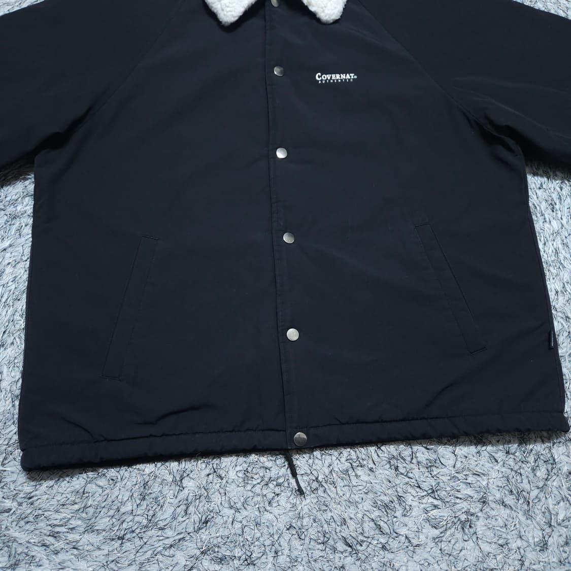 커버낫) L 남자 양털카라점퍼 코치자켓 / 왕눈이샵 상품이미지4