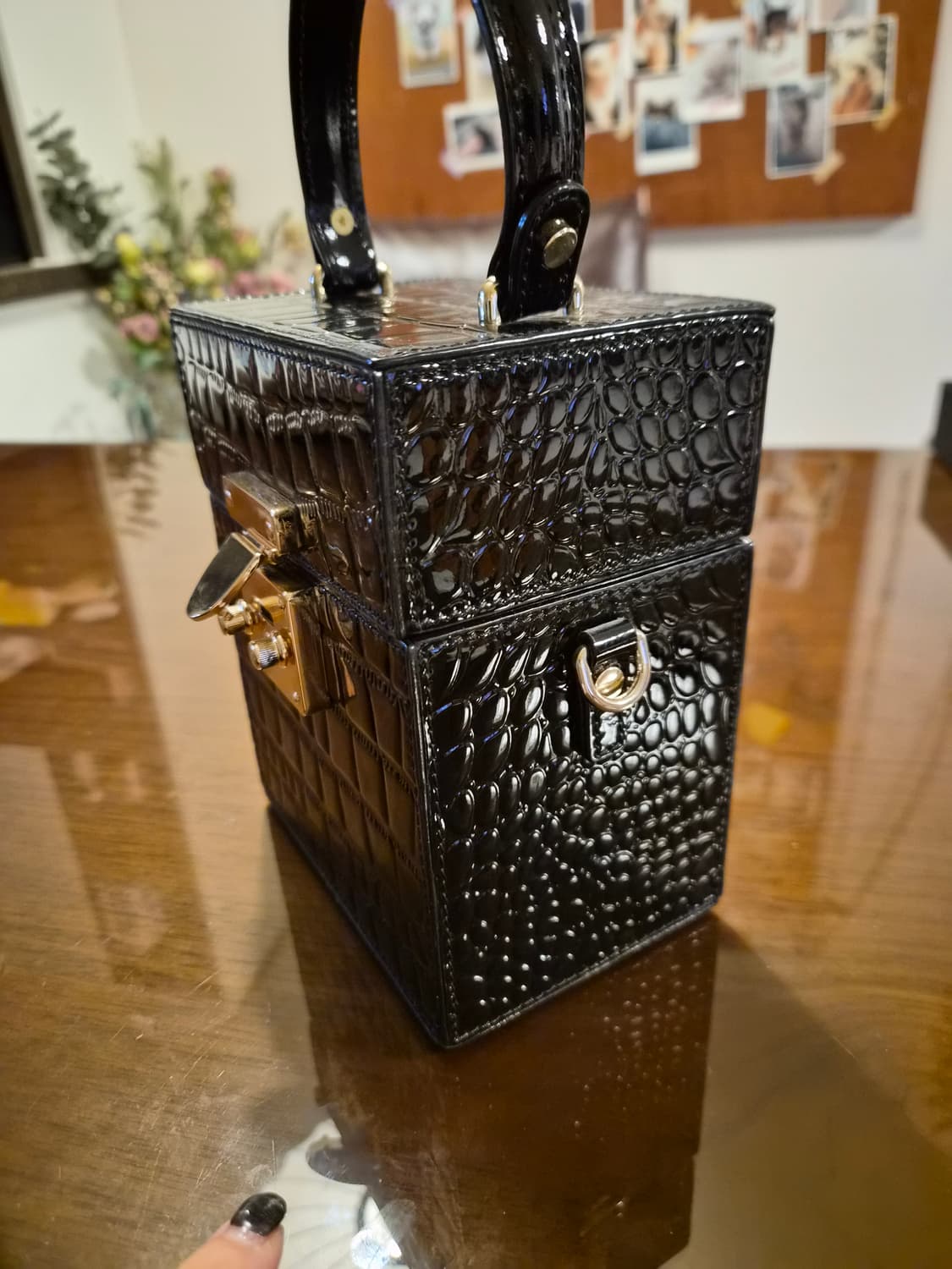 악어패턴 리얼 소가죽 백(주문제작상품 상품이미지4