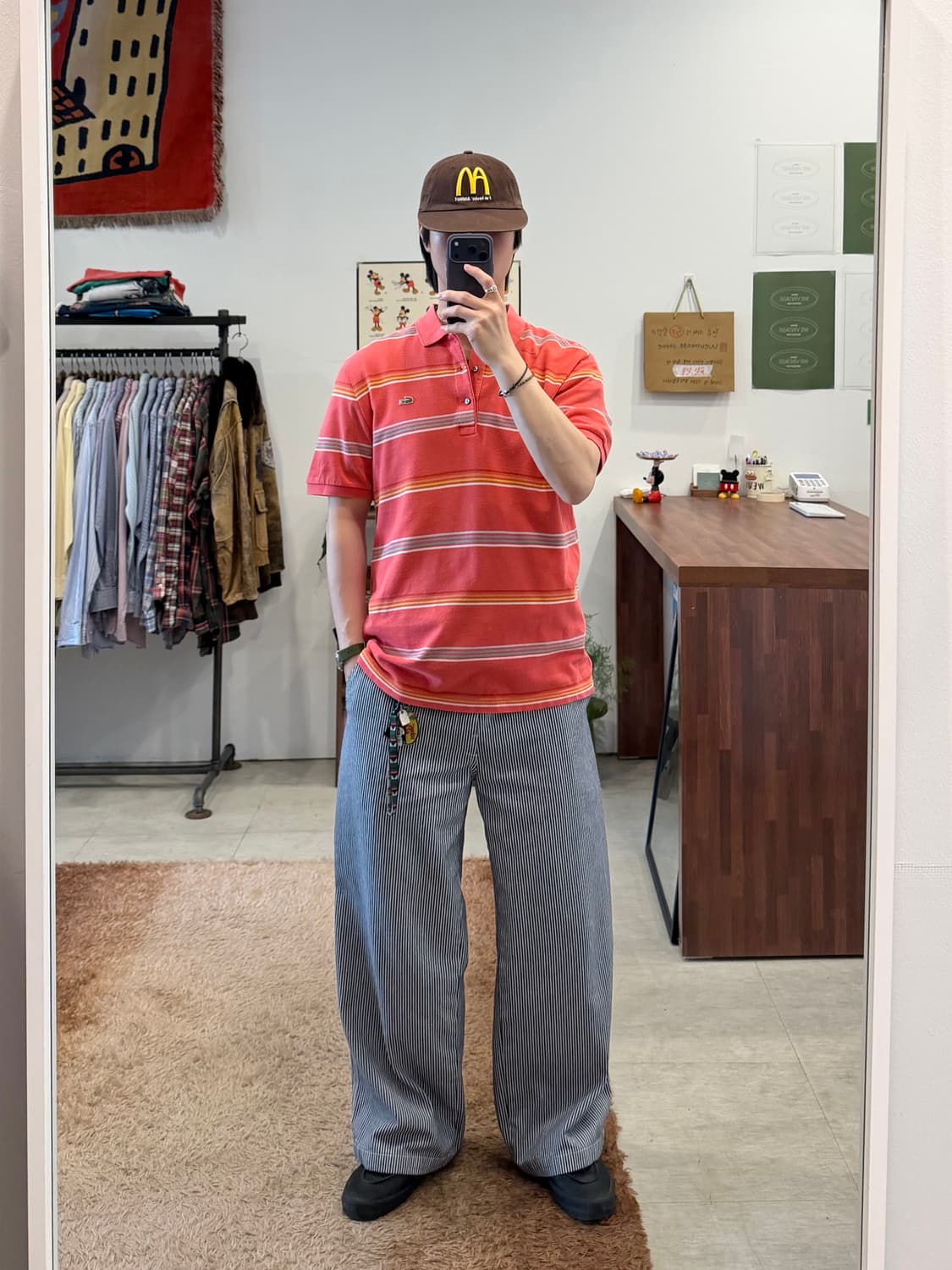 Lacoste 라코스테 스트라이프 pk 반팔 티셔츠 상품이미지2