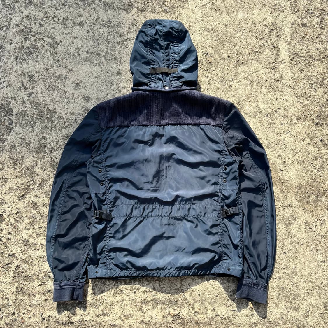 (M) 몽클레어 하이브리드 나일론 바람막이 자켓 상품이미지4