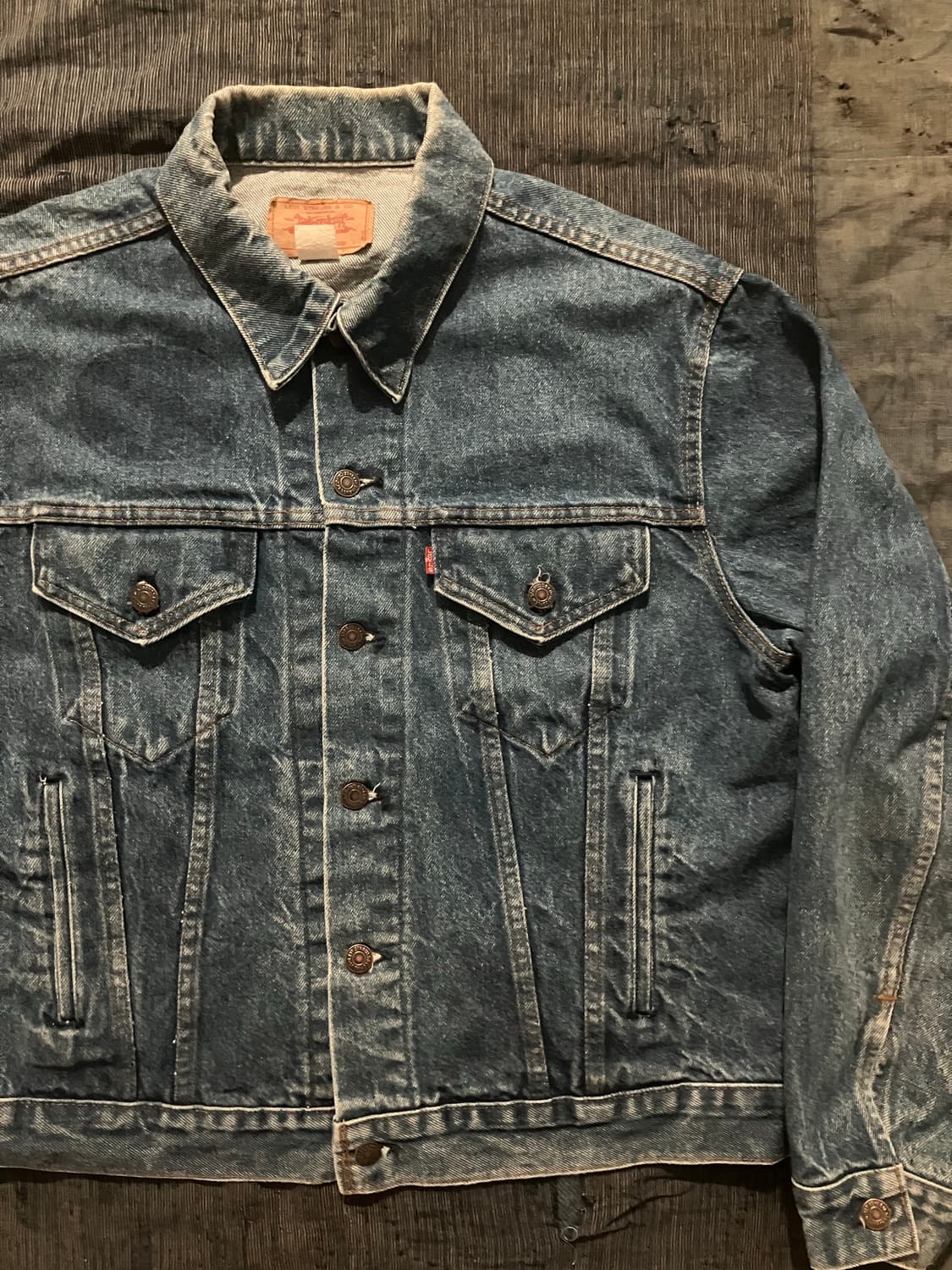 🇺🇸 80s USA 리바이스 70506 3세대 트러커 데님 자켓 상품이미지2