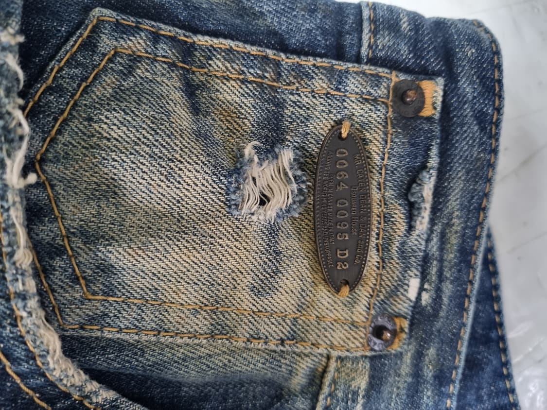 디스퀘어드2 워시드 덧뎀 청바지 (30-32인치) 상품이미지6