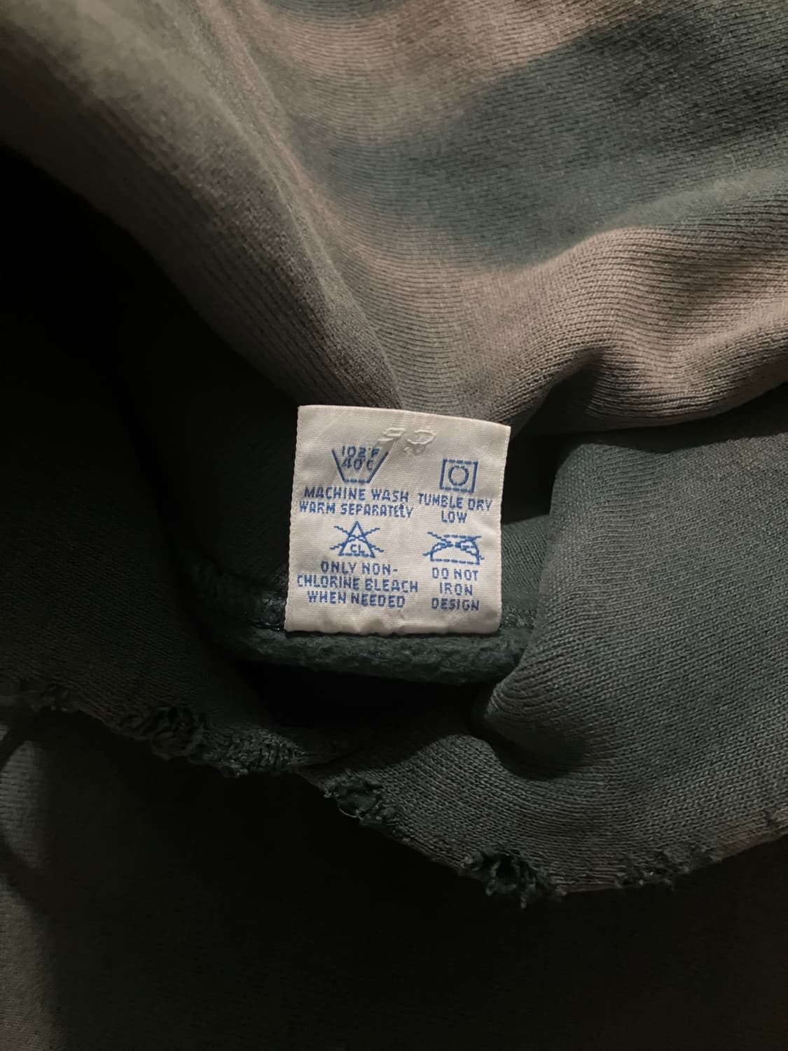 🇺🇸 90s USA 챔피온 리버스위브 후드 스웻셔츠 하드 선페이딩 상품이미지9