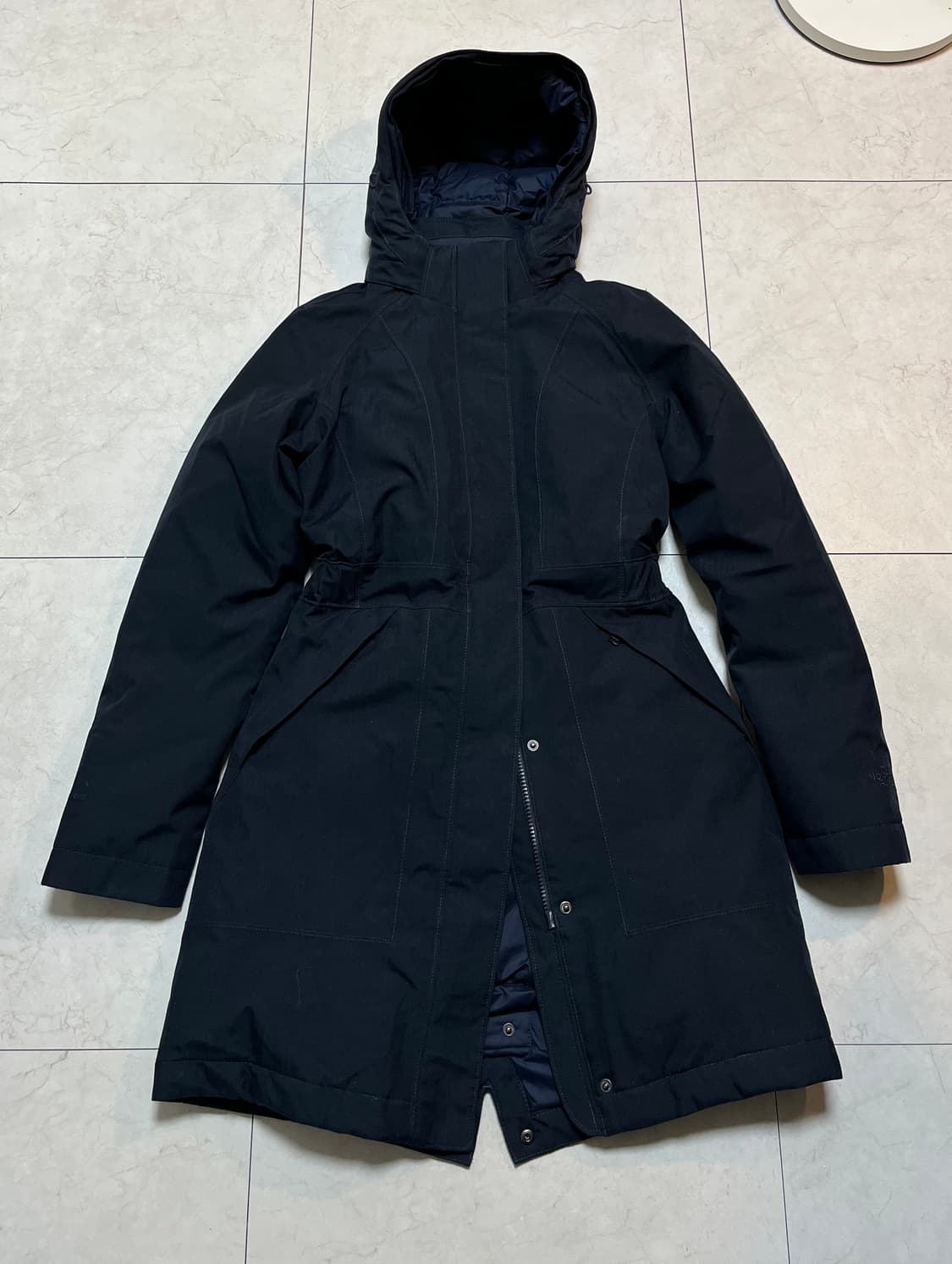 노스페이스 우먼즈 구스다운 롱패딩 xs 상품이미지1