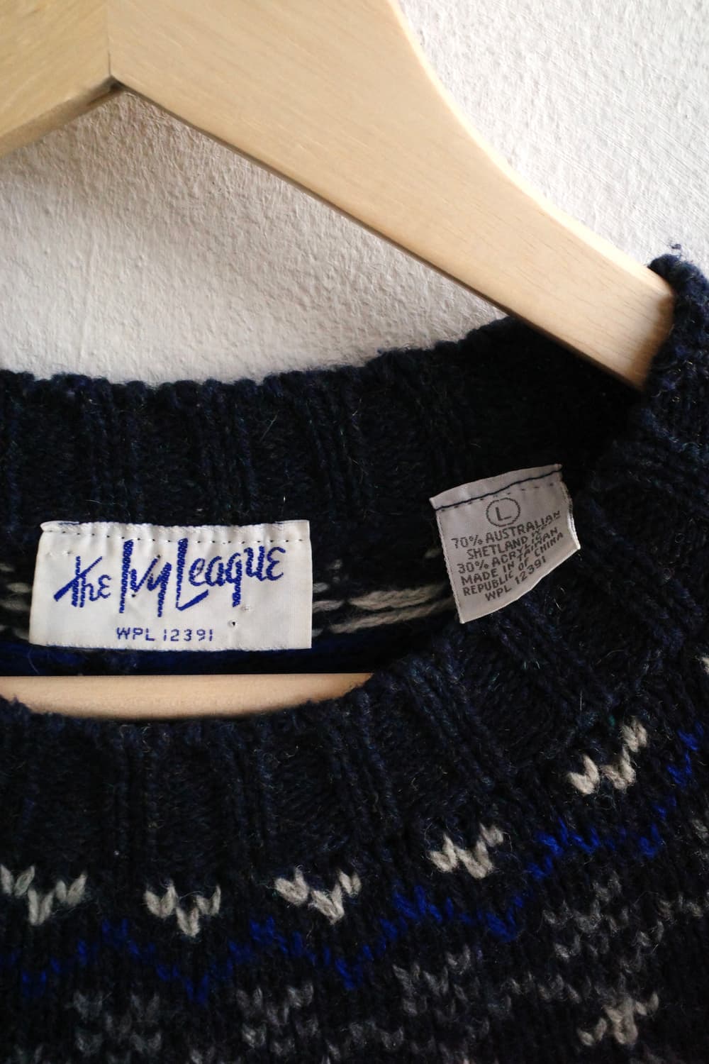 빈티지 노르딕 니트  상품이미지8