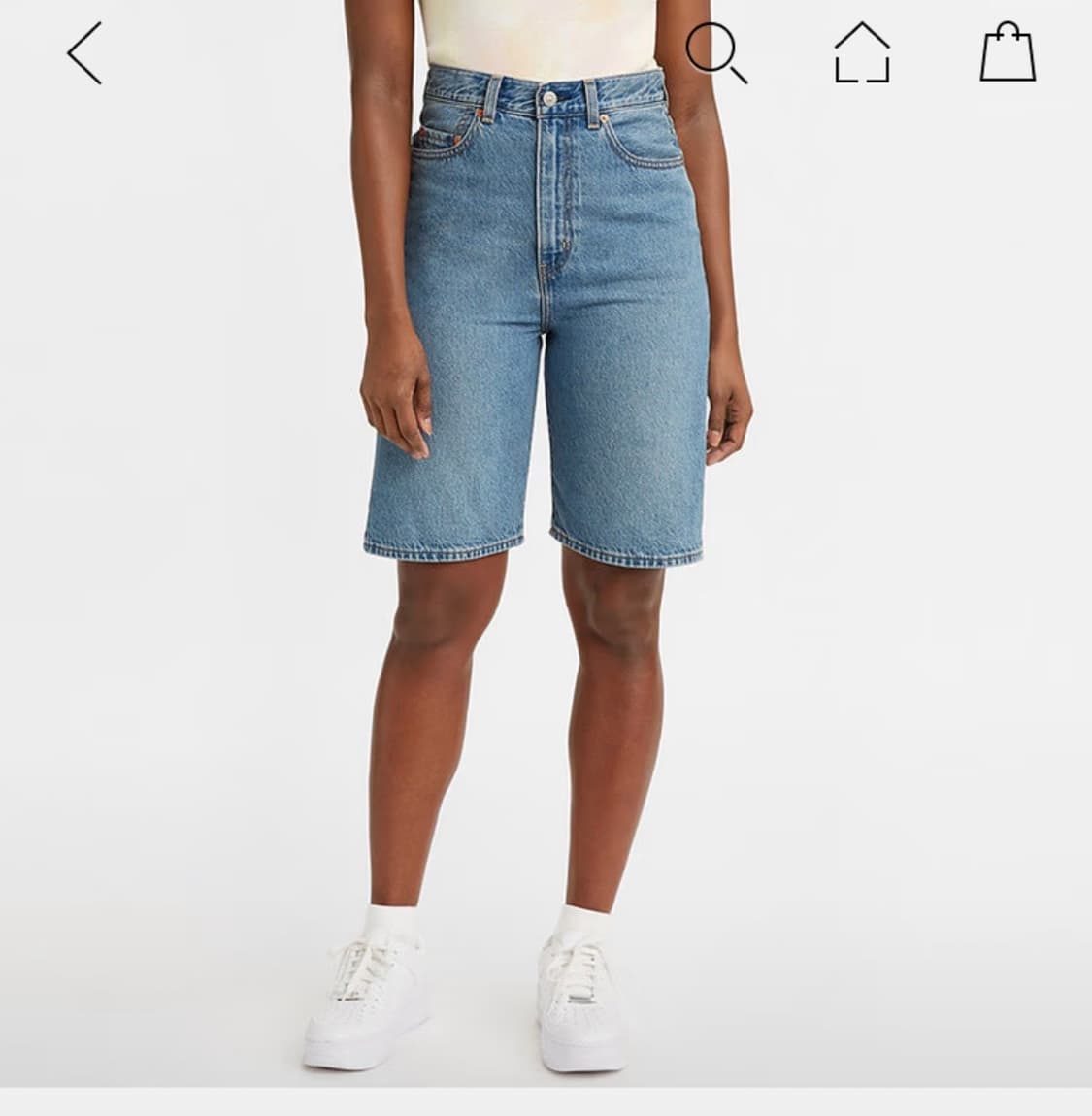 리바이스 버뮤다 데님 쇼츠 팬츠 반바지 상품이미지1