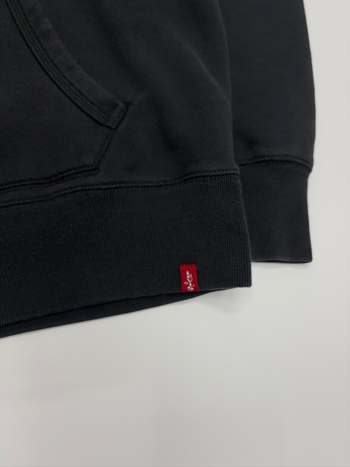 Levis 빈티지 리바이스 블랙 후드 티셔츠 상품이미지4